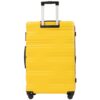 Luggage With Tsa Lock Spinner Wheels Hardside Expandable Luggage Travel Suitcase Check In Luggage ABS 24" - Yellow - Image 5