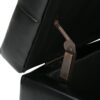 Cosmopolitan - Storage Ottoman - Midnight Black - Image 7