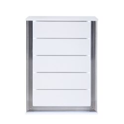 Moon - Smooth Chest With LED - White