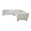 Atronia - Sectional Sofa With 4 Pillows - Beige - Image 4