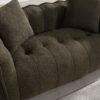 Soft Beanbag Chair With High Resilience Foam Core For Two People - Olive Green - Image 16