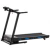 Treadmills For Home, Electric Treadmill With Automatic Incline, Foldable 3.5Hp Workout Running Machine Walking, Double Running Board Shock Absorption Pulse Sensor Bluetooth Speaker App Fitshow - Black - Image 18