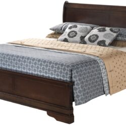 King Bed Elegant Traditional - Cappuccino