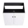 Contemporary 30" Freestanding Bathroom Vanity With Soft Close Cabinet Doors, Excluding Sink - White - Image 8
