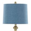Ashland - Contemporary Table Lamp (Set of 2) - Gold / Moroccan Blue Slub - Image 4