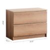 Devi - Modular Wood Closet System With Versatile Storage - Oak - Image 3