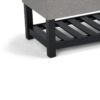 Saxon - Storage Ottoman Bench - Dove Gray - Image 5
