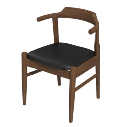 Daisy - Dining Chair (Set of 2) - Black / Wood