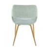 Margarite - Contemporary Dining / Chair (Set of 2) - Gold / Light Green - Image 5