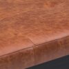 Lacey - Tufted Ottoman Bench - Distressed Saddle Brown - Image 5