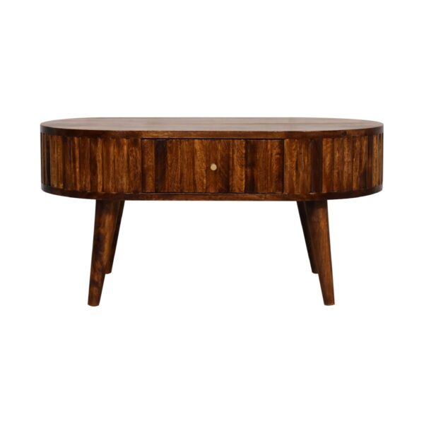 Stripe Coffee Table - Chestnut