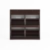 Modern Freestanding Shoe Storage Cabinet With 4 Flip Drawers - Walnut - Image 18