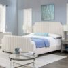 Addison - King Tufted Panel Bed Frame - Cloud White - Image 12