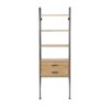 Lean - Industrial Bookcase - Black / Brown - Image 4