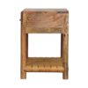 Regency - Woven Nightstand With Drawer - Light Brown - Image 9