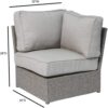Shick - Corner Wedge Patio Chair With Cushions - Gray - Image 9