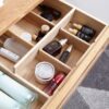Dresser Bistro Table, 100% Solid Table Table Desk Top Table Dresser Compact Dresser Accessories Storage Drawer Natural Wood - Oak - Image 7