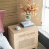 Bedside Table - Brown - Image 11