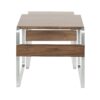 Tea Side Mid-Century Modern Nesting Tables - Walnut - Image 4