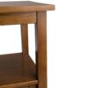 Warm Shaker - Console Sofa Table - Light Golden Brown - Image 4