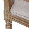 French Country Dining Chair (Set of 2) With Upholstered Seats - Light Gray - Image 13