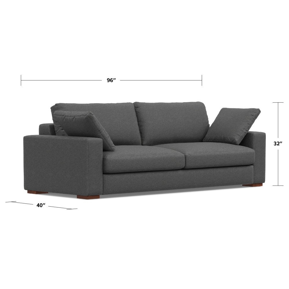 Charlie - Deep Seater Sofa - Gray - Image 12