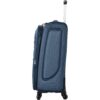Softside Luggage Expandable 3 Piece Set Suitcase Upright Spinner Softshell Lightweight Luggage Travel Set - Dark Blue - Image 13