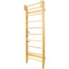 Gymnastics Stall Bar Multi Use Swedish Ladder For Home Gym And Physical Therapy - Natural - Image 2