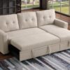 Elegant Storage Sofa - Beige - Image 12
