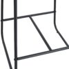 (Set of 2) Modern Minimalist Style Material Bar Stools, Suitable For Kitchen, Bar And Modern Home Design - Black - Image 21