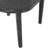 Modern Rustic Dining Chair (Set of 2) With Solid Wood Frame - Charcoal - Image 13