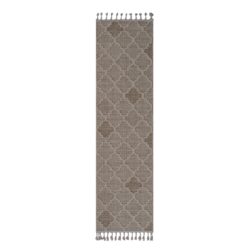 Guros - 2' X 8' Trellis Indoor / Outdoor Area Rug - Cream