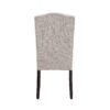 Gerardo - Linen Weathered Dining Chair (Set of 2) - Beige - Image 3