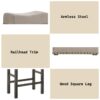 Martha II - 7 Pieces Counter Height Dining Room Set - Gray - Image 13