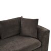 Elegant L Shaped Sectional Sofa With Chenille Upholstery And Wooden Storage Compartment - Brown - Image 18