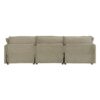 Modern Sofa Modular Sofa Couch Upholstered, L - Shape Sectional Sofa With Side Storage Pockets For Living Room - Brown - Image 23