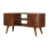 Wave Entertainment Unit - Chestnut - Image 3