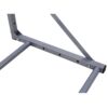 Wall-Mounted Folding Tire Storage, 30.5 To 50.5" Wide, Supports 300 Pounds - Silver - Image 7