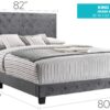 Suffolk - King Bed - Gray - Image 7