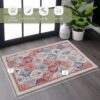 Maval - 2' X 3' Washable Area Rug - Cream - Image 2