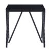 Magenta - Glass Top End Table - Black - Image 4