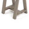 Sawhorse - Console Sofa Table - Distressed Gray - Image 4