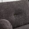 Lamb's Wool 2 Seater Cushion Sofa Comfortable Sofa For Living Room Bedroom And Other Casual Spaces Lamb's Wool Sofa With 2 Cushions And 2 Ball Pillows (Set of 2) - Gray - Image 14