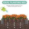 Over Ground Raised Garden Bed Large Long Planter Box - Gray - Image 5