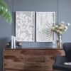 Shadow Box Wall Decor (Set of 2) - White - Image 7