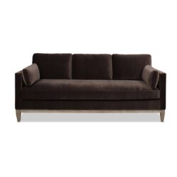 Knox - Modern Farmhouse Sofa - Deep Brown