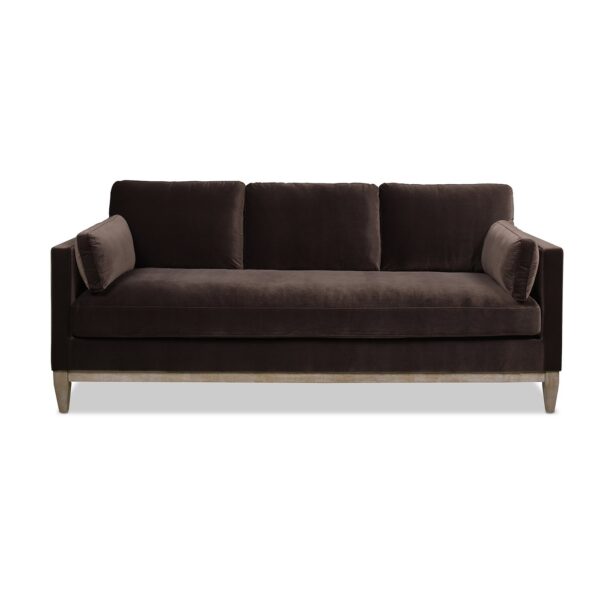 Knox - Modern Farmhouse Sofa - Deep Brown