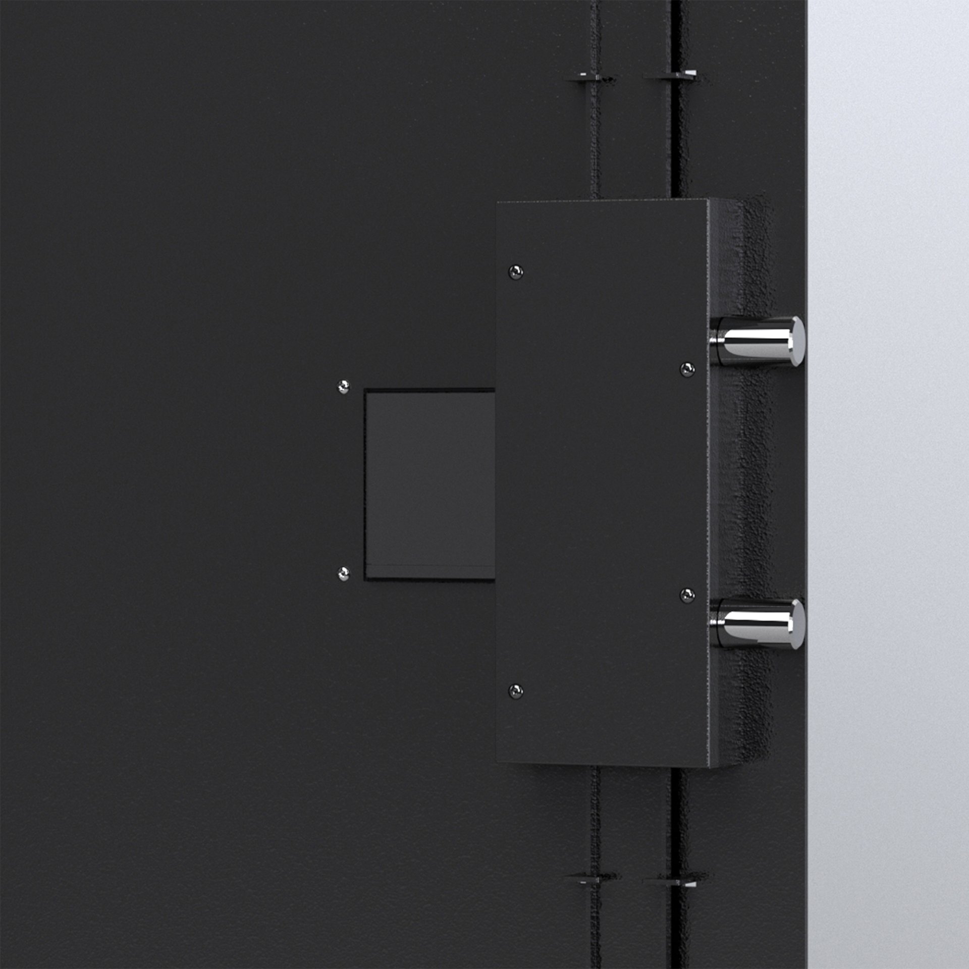 Wall Gun Safe, Gun Safes For Home, Gun Safes & Cabinets, Wall Safes Between The Studs, Quick Access Rifle Safe With Removable Shelf And Digital Keypad - Black - Image 17
