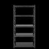 Adjustable Heavy Duty Shelving 5 Tier Storage Shelves, 2000Lbs Load, Kitchen, Garage - Black - Image 19