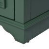 Bathroom Vanity With Ceramic Sink Combo, Modern Freestanding Storage Cabinet With Silver Handles, Soft Closing Doors - Green - Image 16